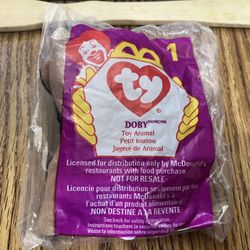3 TY Beanies From McDonalds - DOBY - Tag Errors