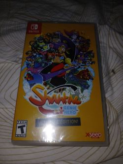 Brand New Shantae 1/2 Genie Hero - Nintendo Switch