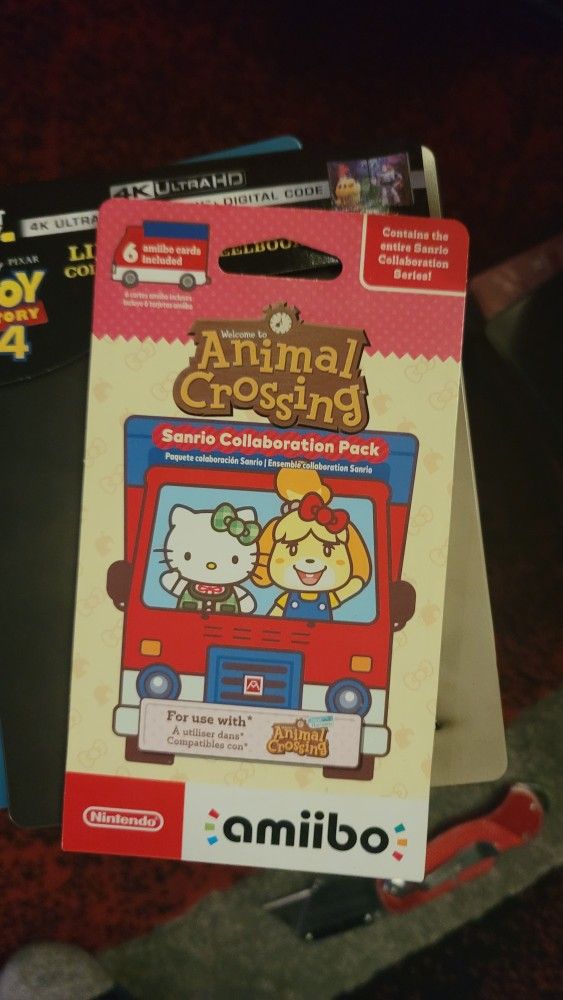 Rare Hello Kitty Animal Crossing Amiibo Cards