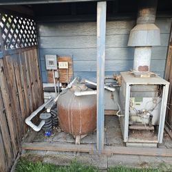 Complete In Ground  Pool Pump / Heater ETC.  You Haul