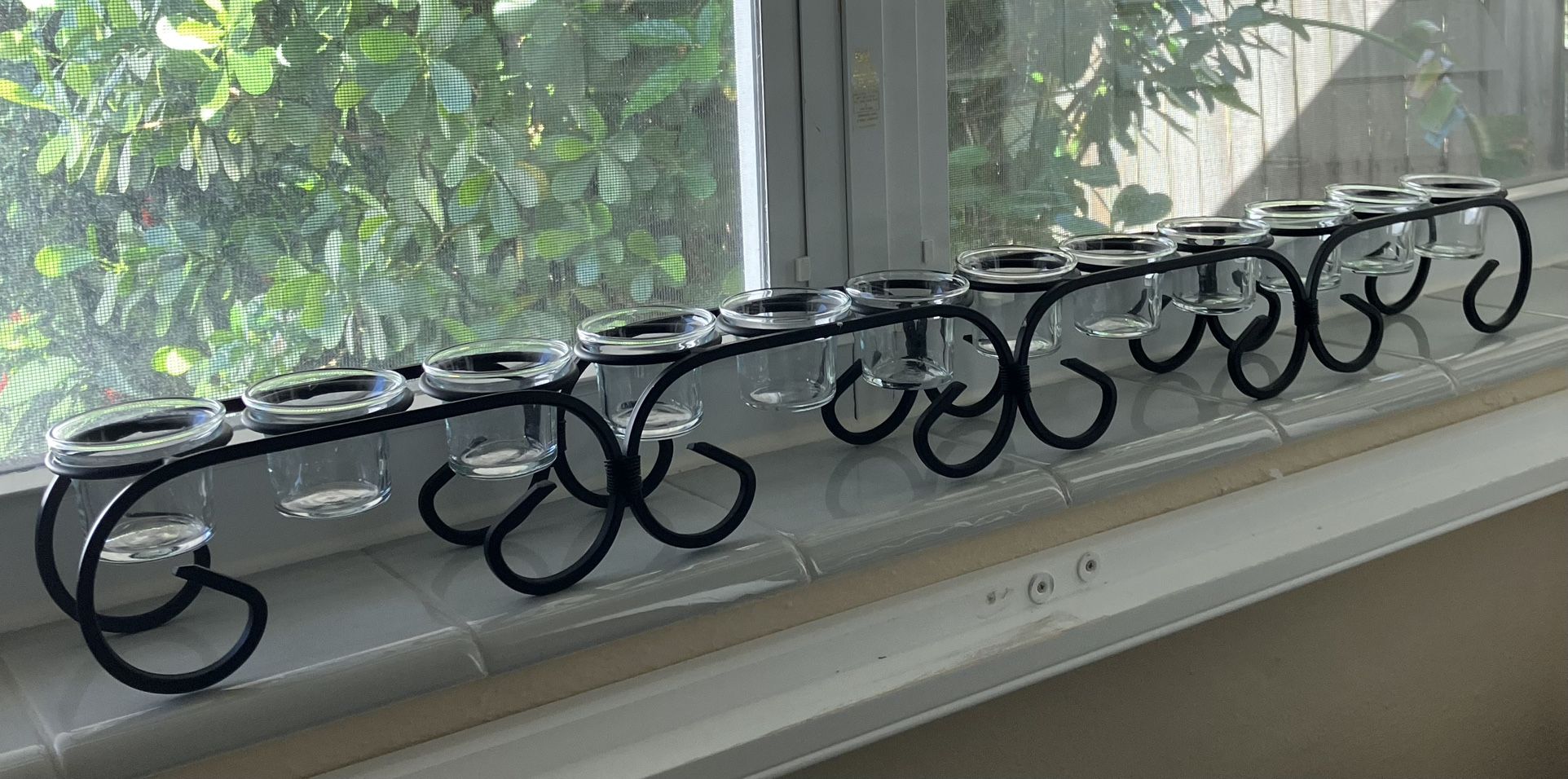 Wrought Iron Votive Candle Holder