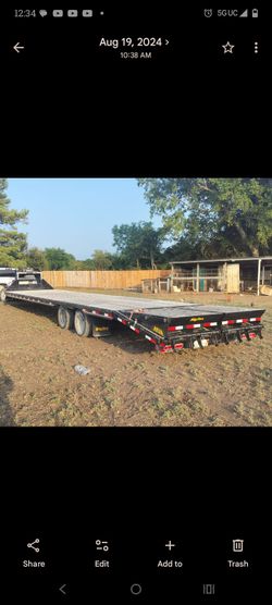 2024 Big Tex Gooseneck flatbed trailer