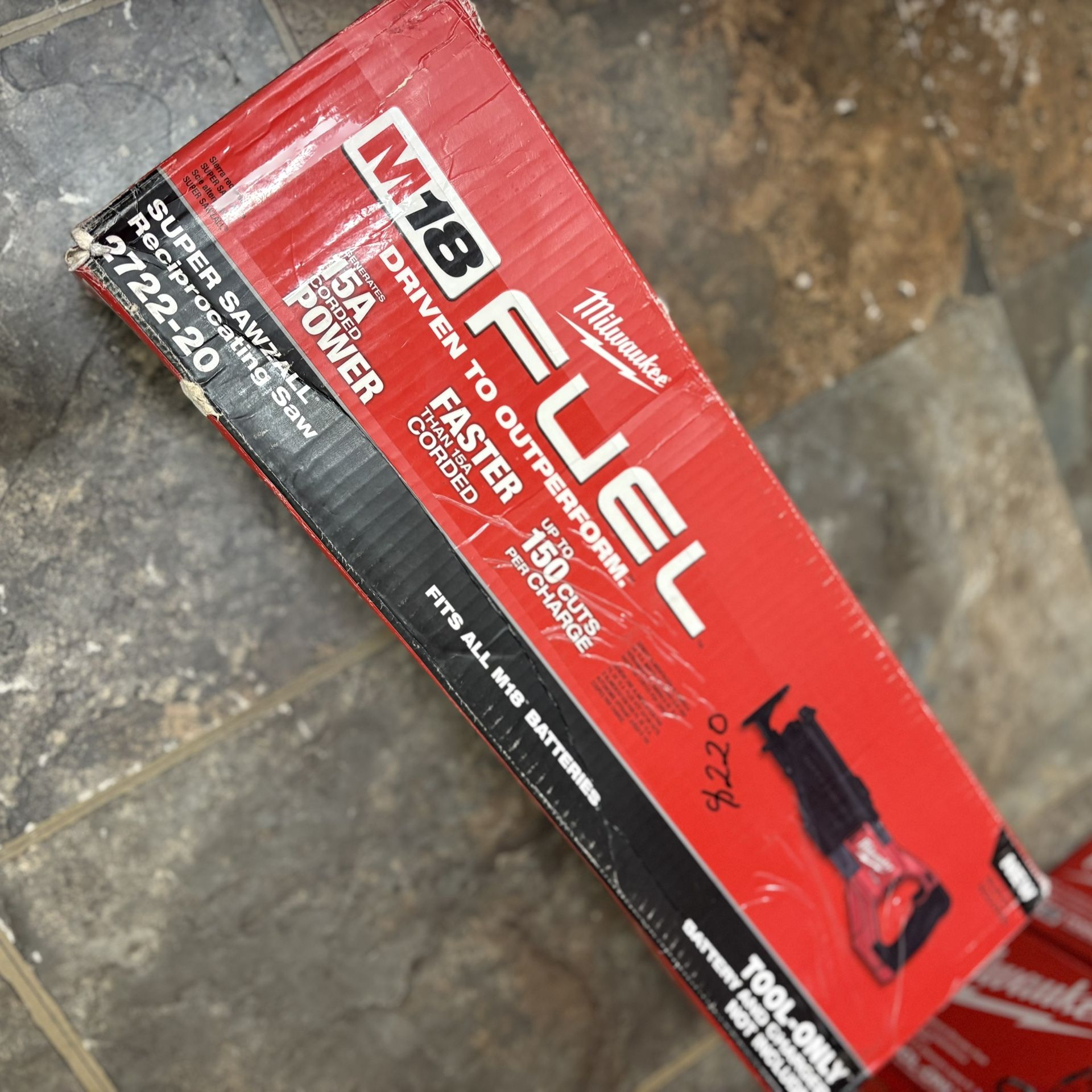 Milwaukee New Super Saw Zall Fuel m18 