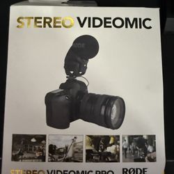 Rode stereo videomic pro