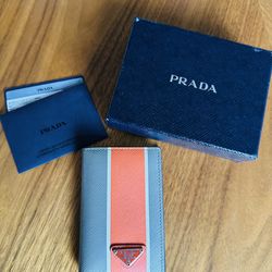 Prada Saffiano Leather Card Holder