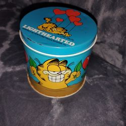 Antique Vintage Collectible Tins...Garfield 