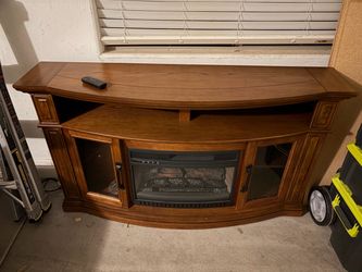 Electric Fireplace TV Stand Console