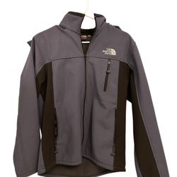 The North Face Jacket Men’s Size M Grey/Black Summit Series  Hoodied Jacket