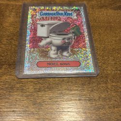 2024 Garbage Pail Kids Sparkle Refractor /299 Noel Bowl #264b