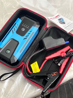 Brand New 12V Car Jump Starter 6000A Peak | Portable Battery Booster Power Bank