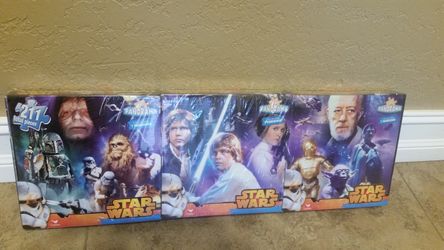 3 Starwars puzzles