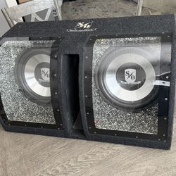 2 12” in ported box