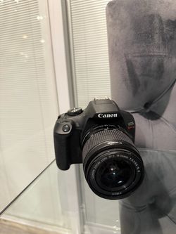 Canon EOS Rebel T6 DSLR 18MP Black w/ EF-S 18-55mm IS II Lens