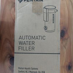 Pentair Automatic Water Filter 