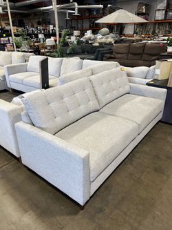Fabric couch loveseat from Costco