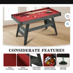 4ft Pool Table 