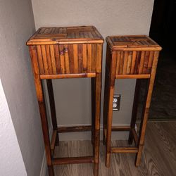 bamboo side Tables
