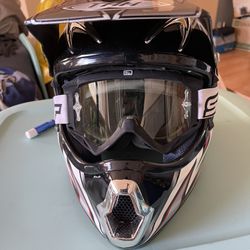 4 Dirt Bike Helmets 