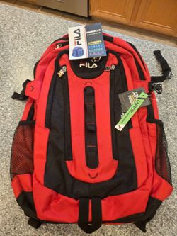 FILA Backpack Red - New With tags