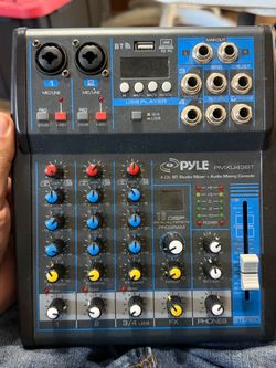 Pyle 4 ch studio mixer