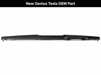 21-23 Tesla Model S, X Carbon Dash Decor Trim OEM 1562968-00-F