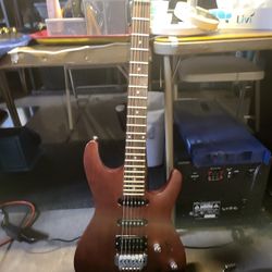 Ibanez Guitar with Ibanez guitar case.