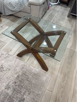 Glass Top Coffee Table 24 x 36 x 24