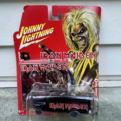 Iron Maiden Collectible die-cast Car Replica x Johnny Lightning. New in box. 