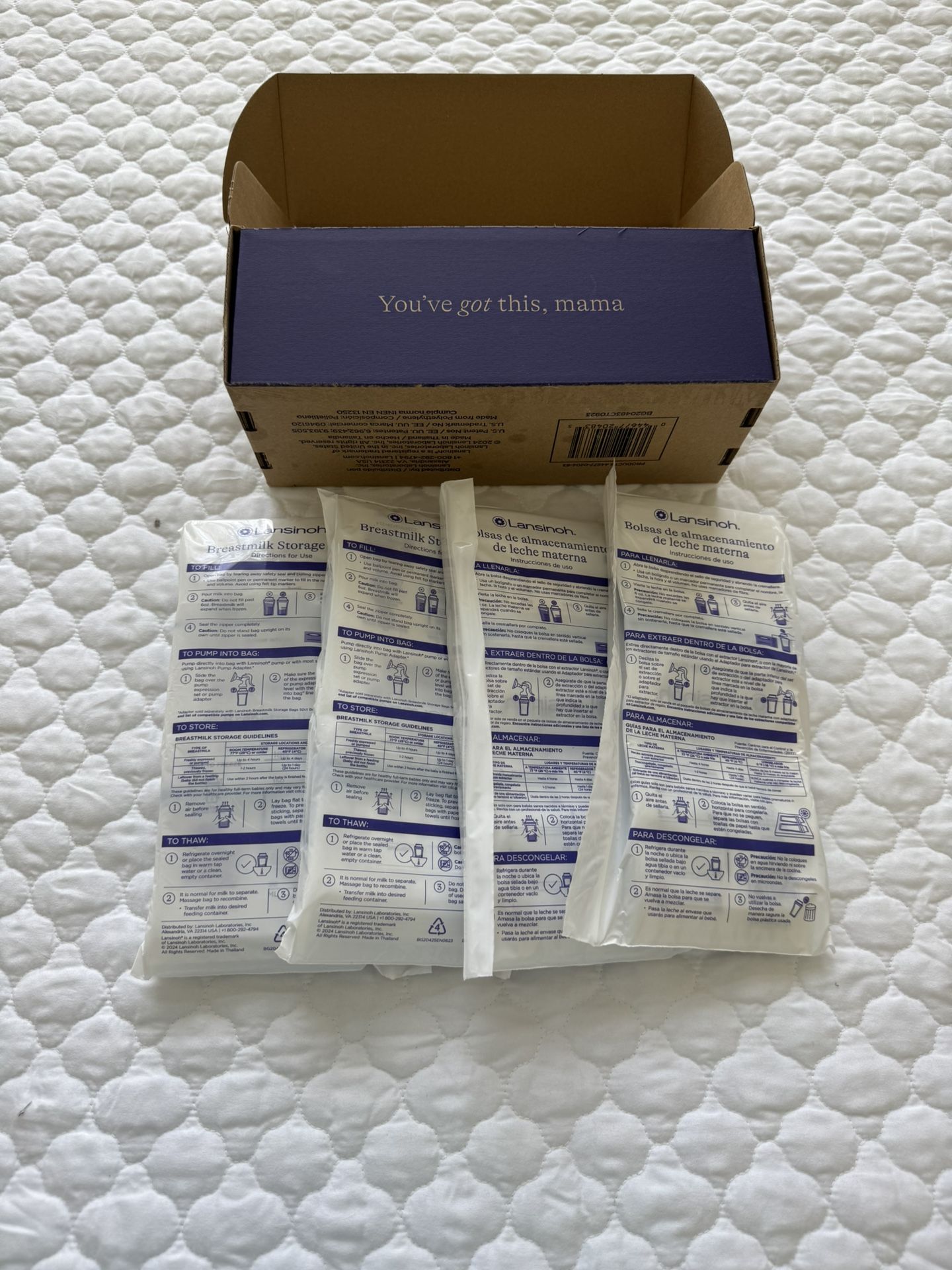 Lansinoh Breast Milk Storage Bags 200ct