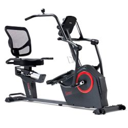 Premium Smart Programmable Electro-Magnetic Resistance Recumbent Elliptical Cross Trainer