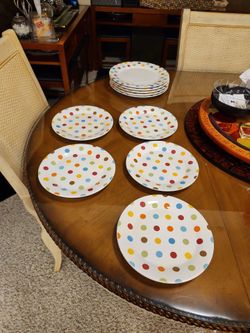 Pier 1 Confetti Plates