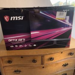 Gaming Monitor MSI  optix g271 
