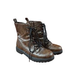 Sonoma Goods For Life Bowfin Combat Boots 🤎⚔️