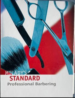 Milady Professional Barbering Book