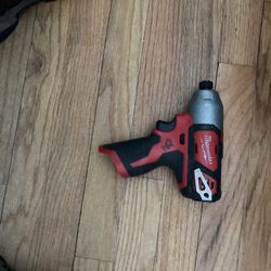Quarter Inch Milwaukee Impact Gun 12 V