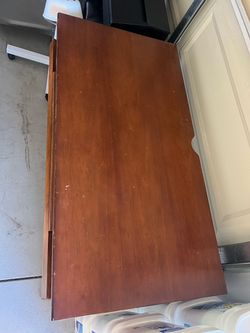 Wood desk