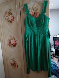 Green Loft dress
