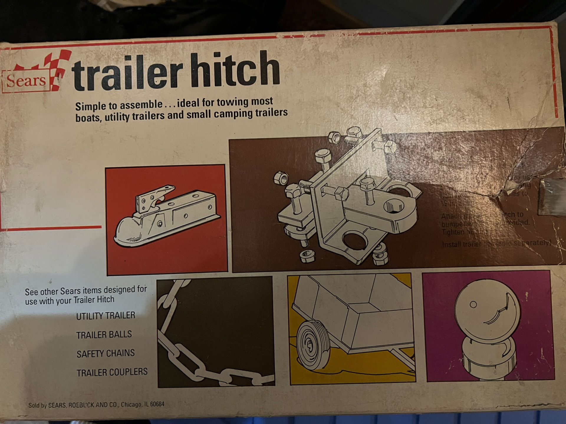 New Vingtage Sears TRAILER HITCH