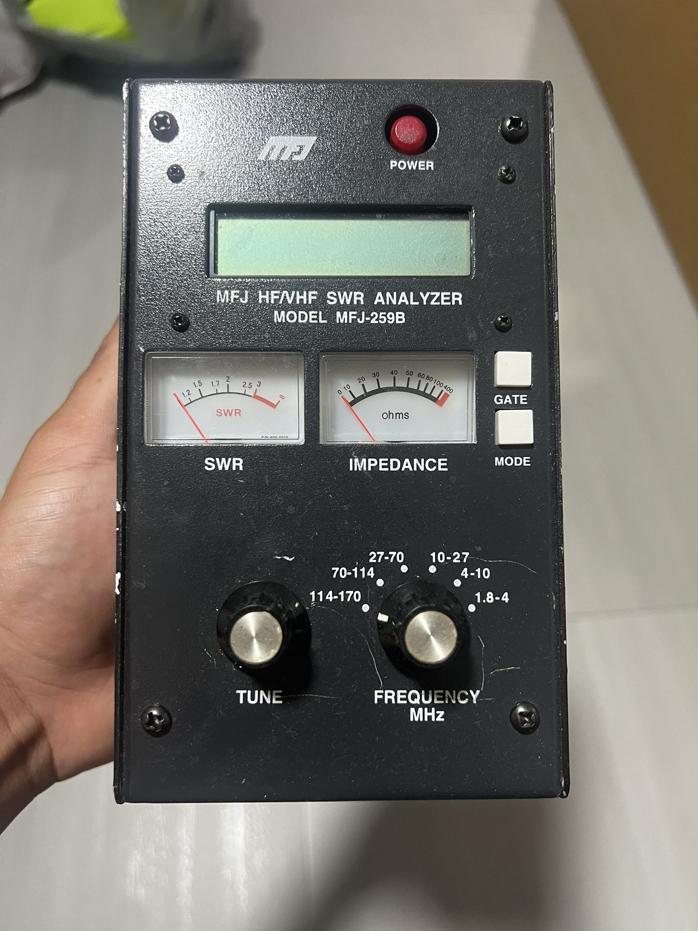 MFJ 259B - SWR ANALYZER, HF/VHF