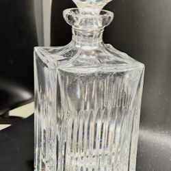 Vintage Crystal Decanter 
