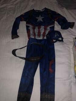 Captain America kids Costume 