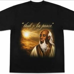 That's La Peace Graphic T-Shirt Black
