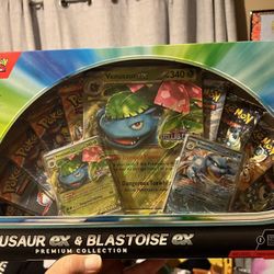 VENUSAUR EX & BLASTOISE eX