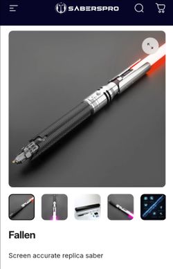 Fallen: lightsaber
