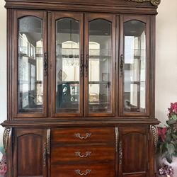 Light Up China Cabinet