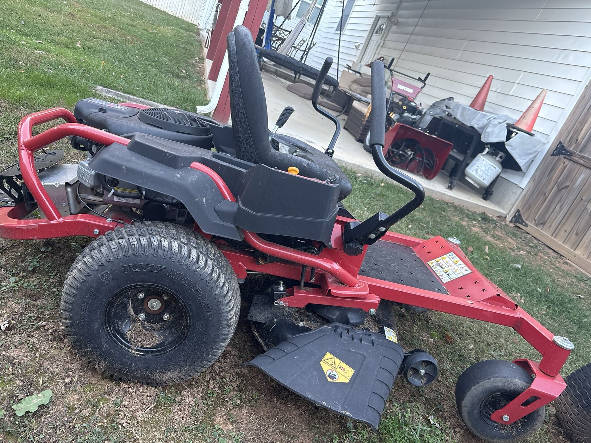 Mower And Trailer 5by 10