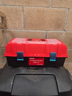 3-Drawer Lockable Plastic Tool Box