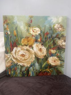 Floral Canvas Wall Art