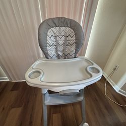 Convertible Highchair For Baby And Toddler