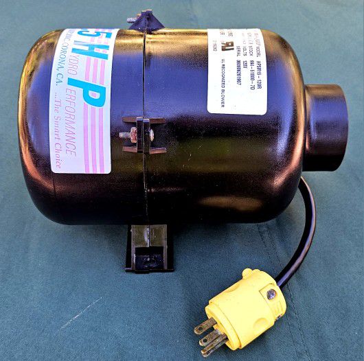 Pool/Spa Air Blower.  1-1/2HP, 120V 
 - Excellent Like-New Condition. 
Current Version is $110 on Amazon.  

